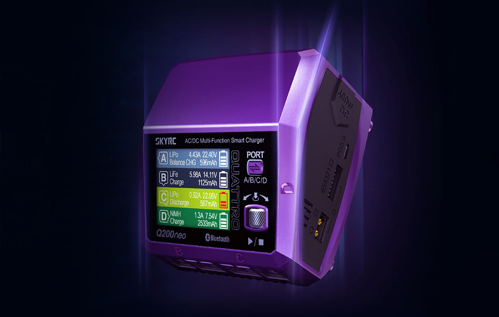 SkyRC Q200neo töltő-5