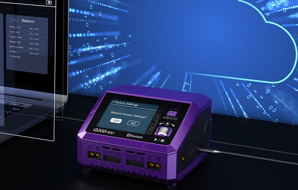 SkyRC Q200neo töltő-3