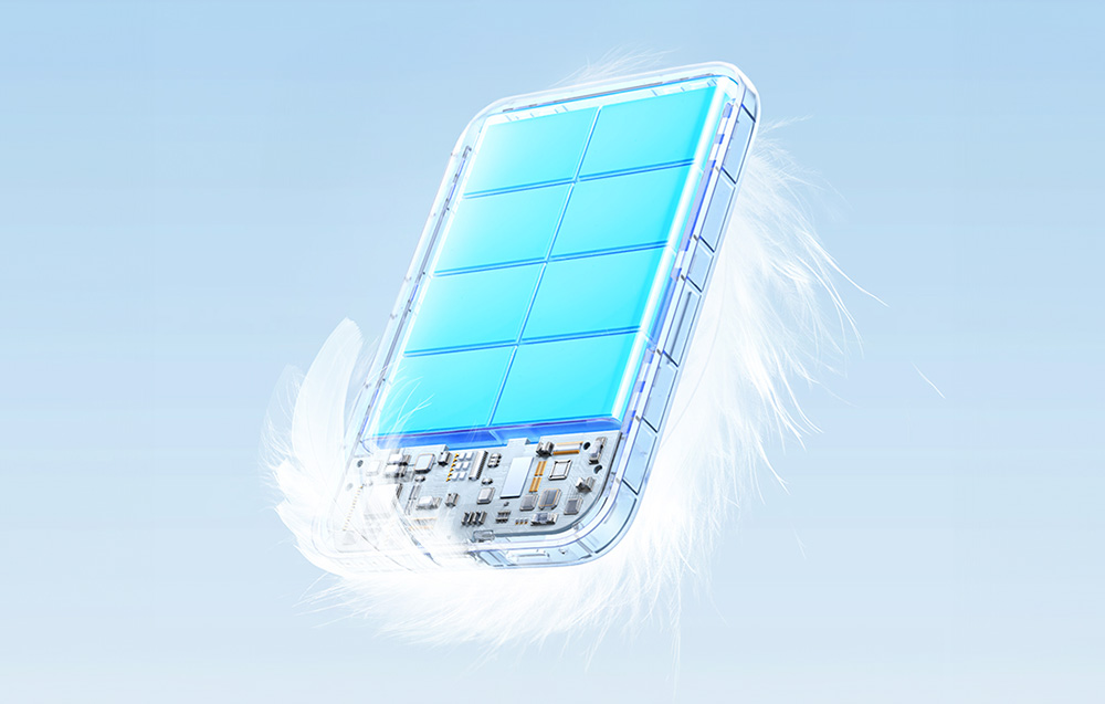 Mágneses powerbank 10000mAh Ugreen PB561, USB-C, 15W (bézs)-5