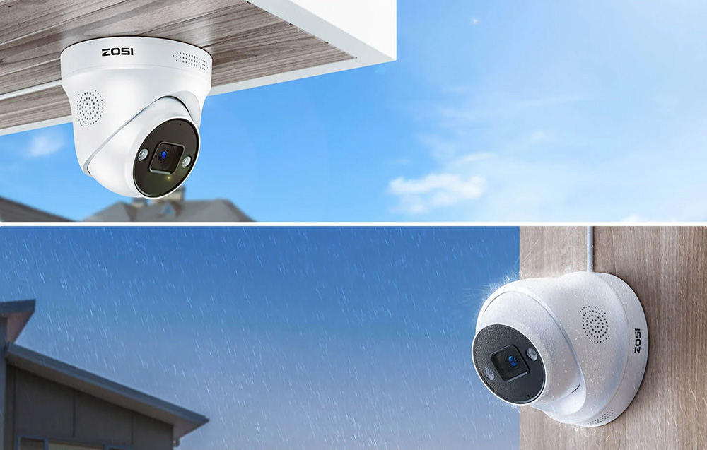 IP Kamera ZOSI C225 4 db WiFi 5MP + NVR 8 csatornás + 2TB HDD-1