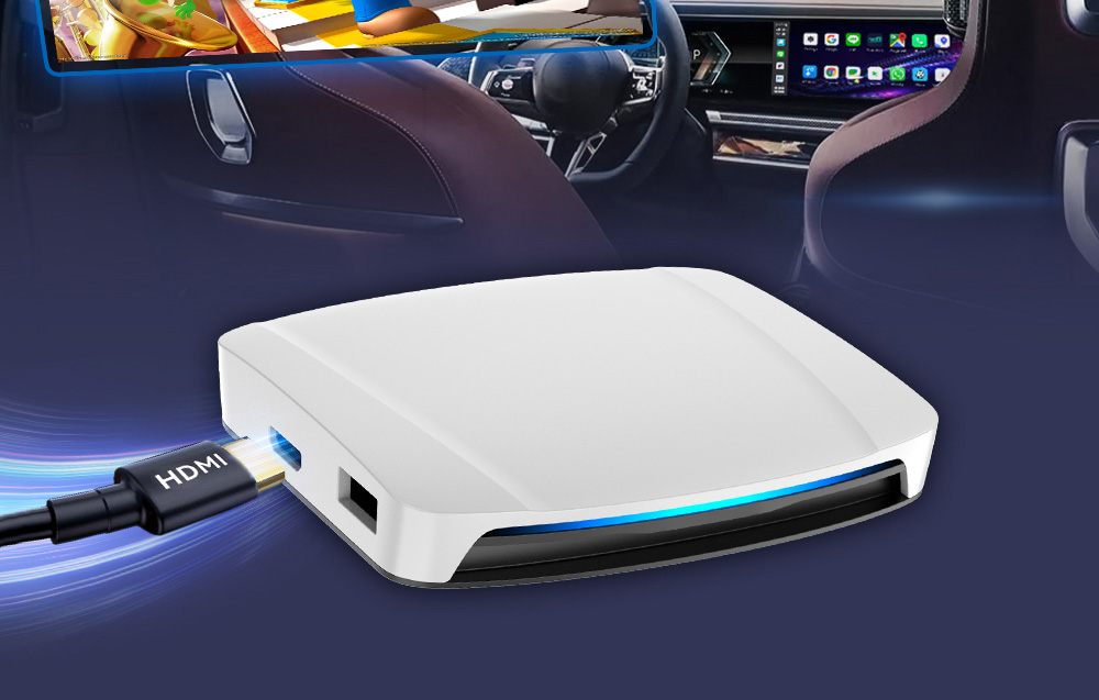 Carlinkit CPC200-Tbox UHD vezeték nélküli adapter Carplay/Android (fehér)-5