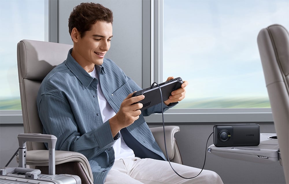 Baseus Free2Pull 20000mAh 65W powerbank + kábel (fekete)-3