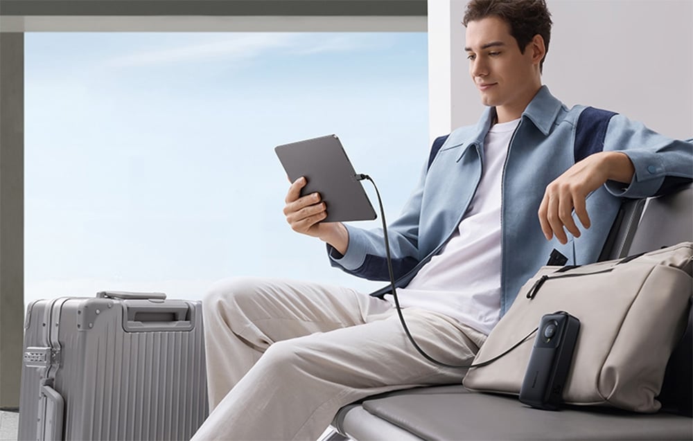 Baseus Free2Pull 20000mAh 65W powerbank + kábel (fekete)-5