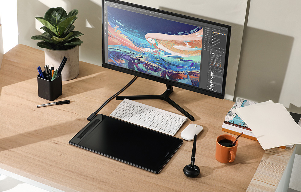 HUION Kamvas Pro 13 (2,5K) digitalizáló tábla-4