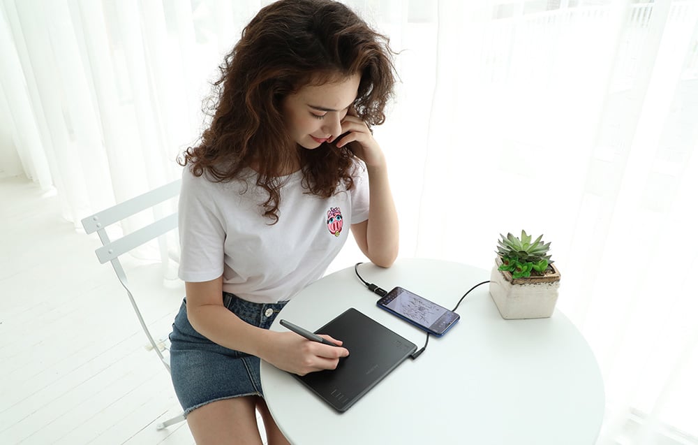 Huion HS64 grafikus tábla-3