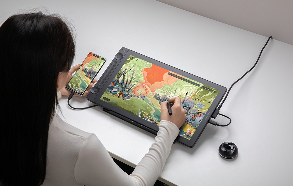 Huion Kamvas 16 GEN 3 digitalizáló tábla-7