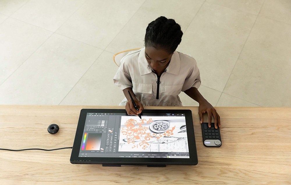 Huion Kamvas 24 Digitalizáló tábla-6