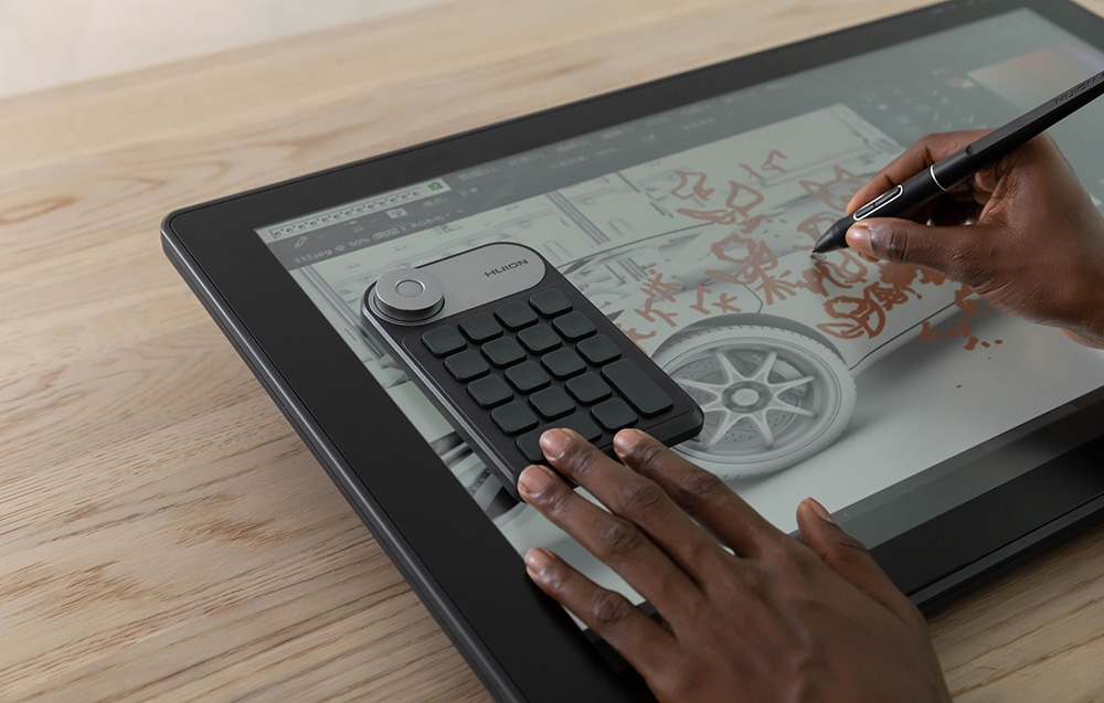 Huion Kamvas 24 Digitalizáló tábla-4