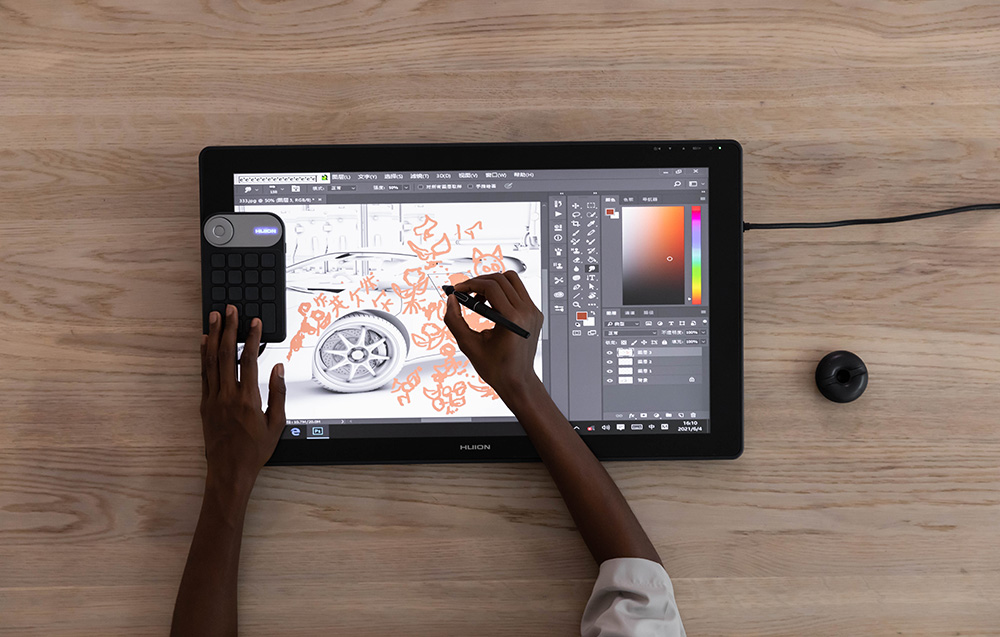 Huion Kamvas 24 Plus grafikus tábla-8