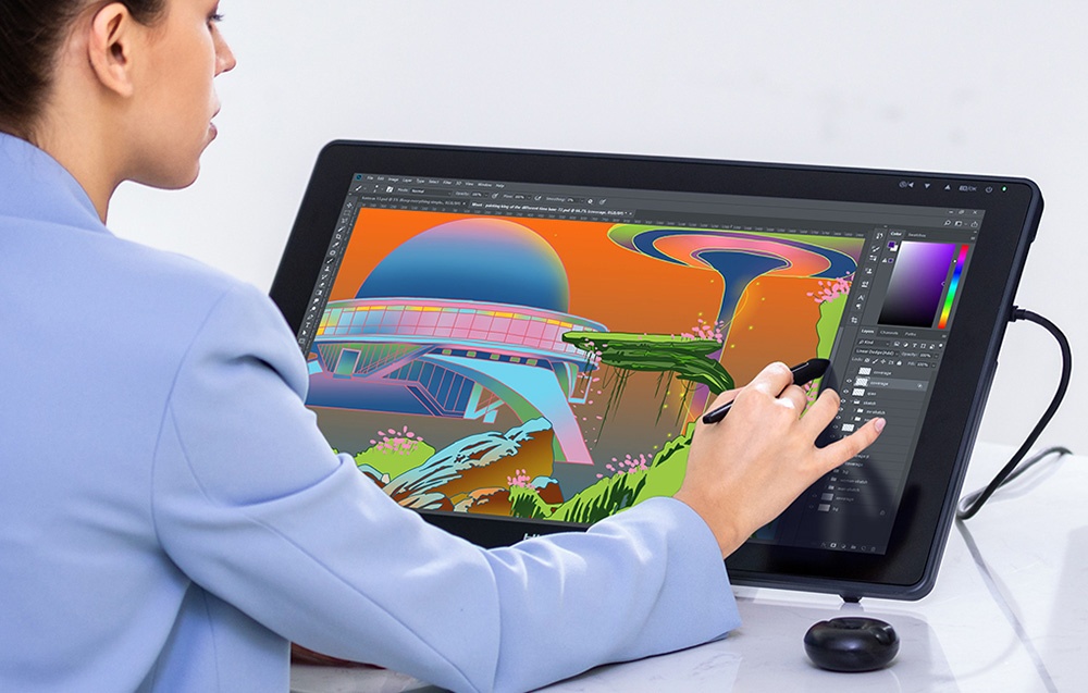 Huion Kamvas 22 Plus grafikus tábla-6