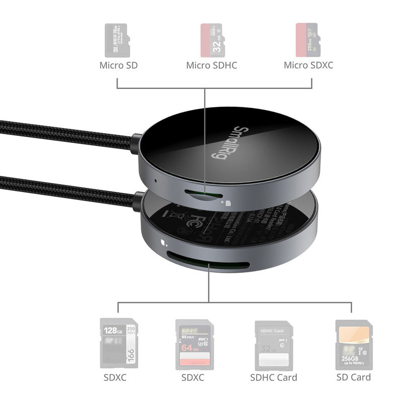 Smallrig 4870 Card Reader SD4.0-1