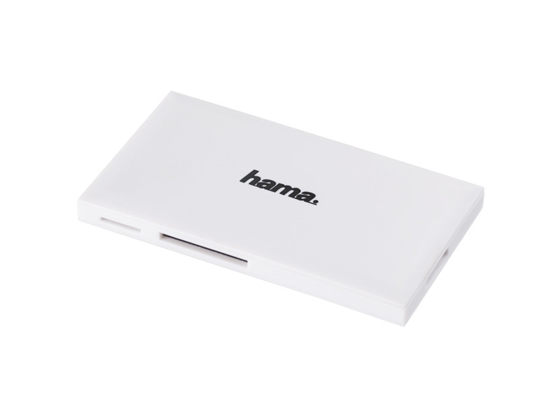 Hama USB 3.0 SUPERSPEED "SLIM" MULTI Kártyaolvasó, fehér-1
