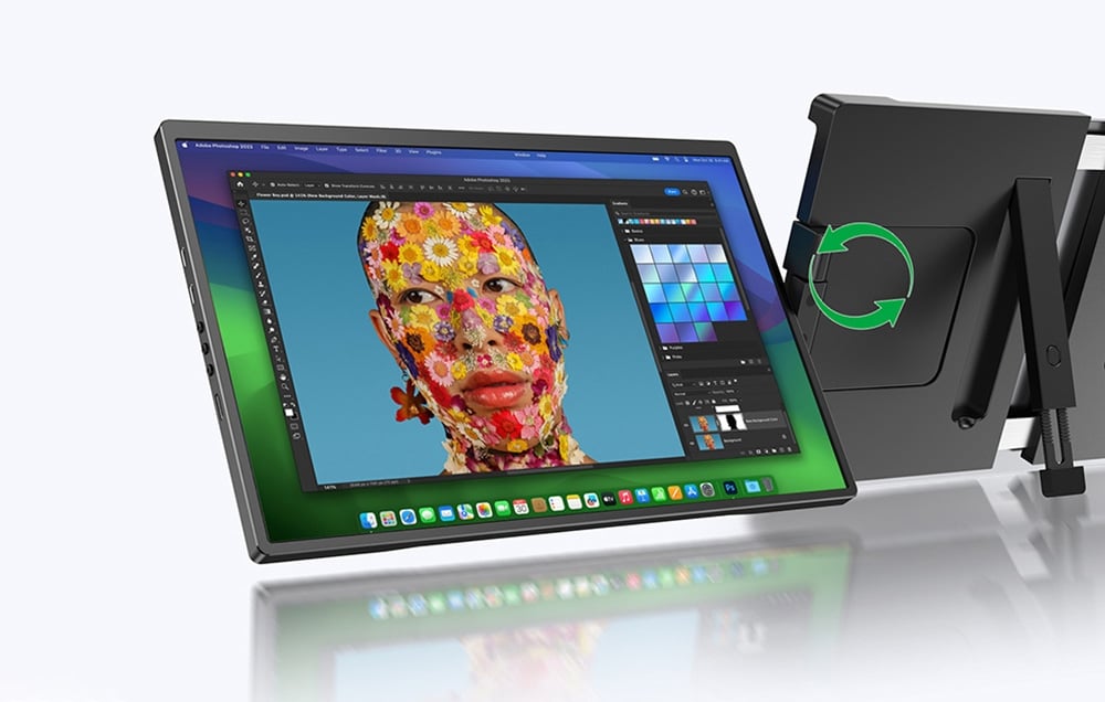 Uperfect Hordozható Monitor UStation Z14-S M140G13-1
