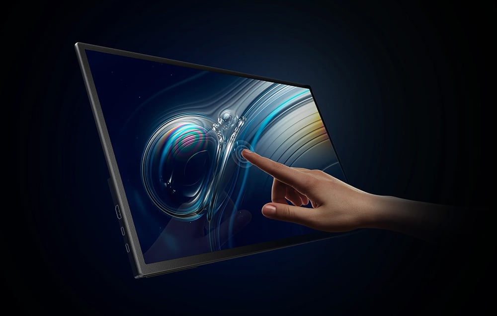 Uperfect Hordozható Monitor UMax21 Érintőképernyős M215E02 T-S-4