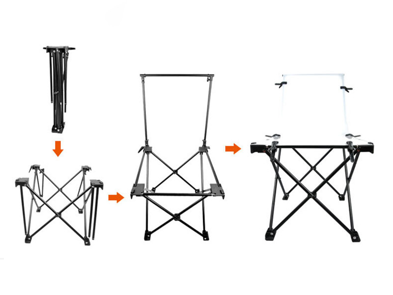 Godox 60X130cm Összehajtható tárgyasztal hordtáskával-1