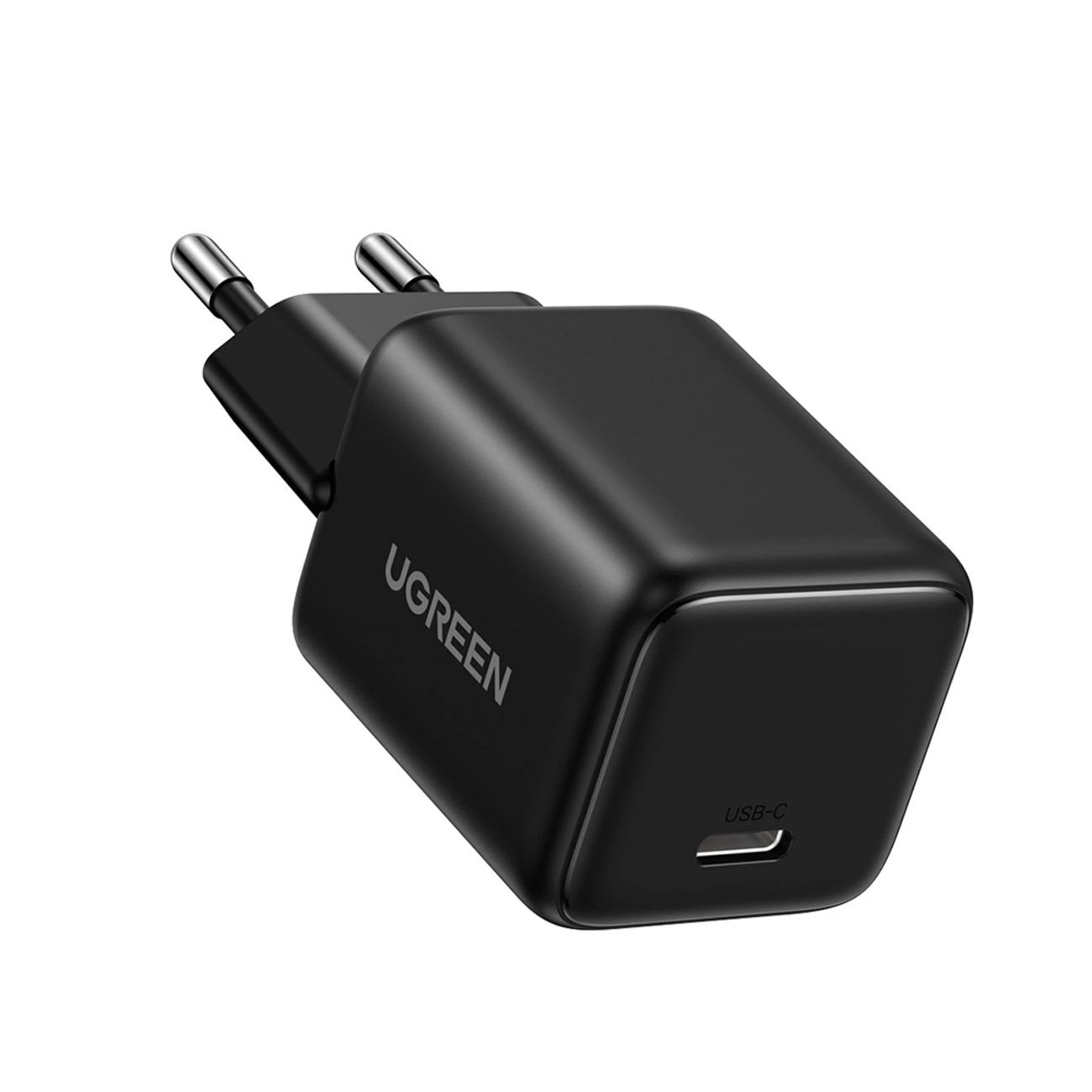 Ugreen X513 30W GaN fali töltő 1x USB-C + 1m USB-C kábel - Fekete-2