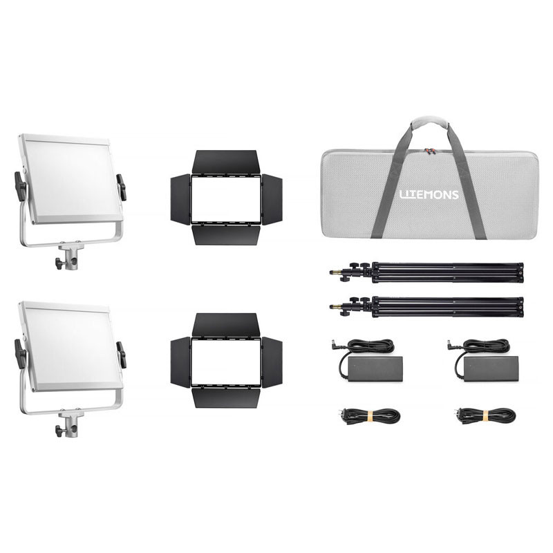 Godox LP600BI Litemons Bi-Color 2 lámpás kit-0