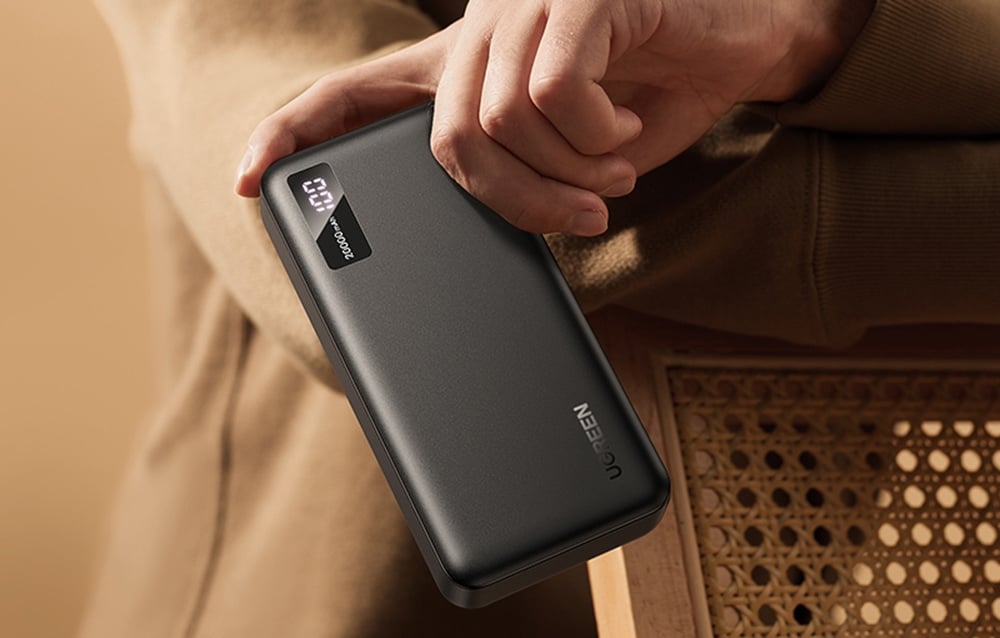 Ugreen PB312 20000mAh Powerbank, 2x USB + USB-C, 20W (Lila)-2