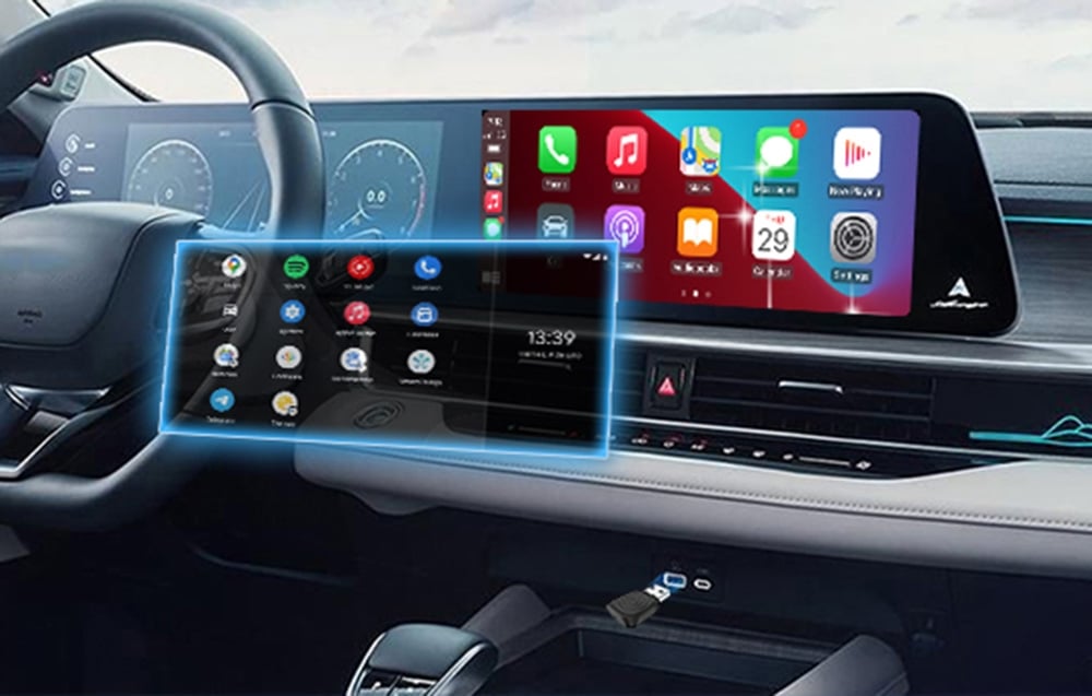 Carlinkit MINI ULTRA Vezeték Nélküli Adapter Carplay&Android Auto-2