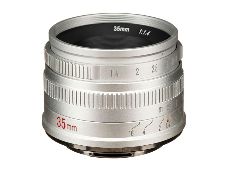 7Artisans 35mm F1.4 APS-C objektív Nikon Z, ezüst-0