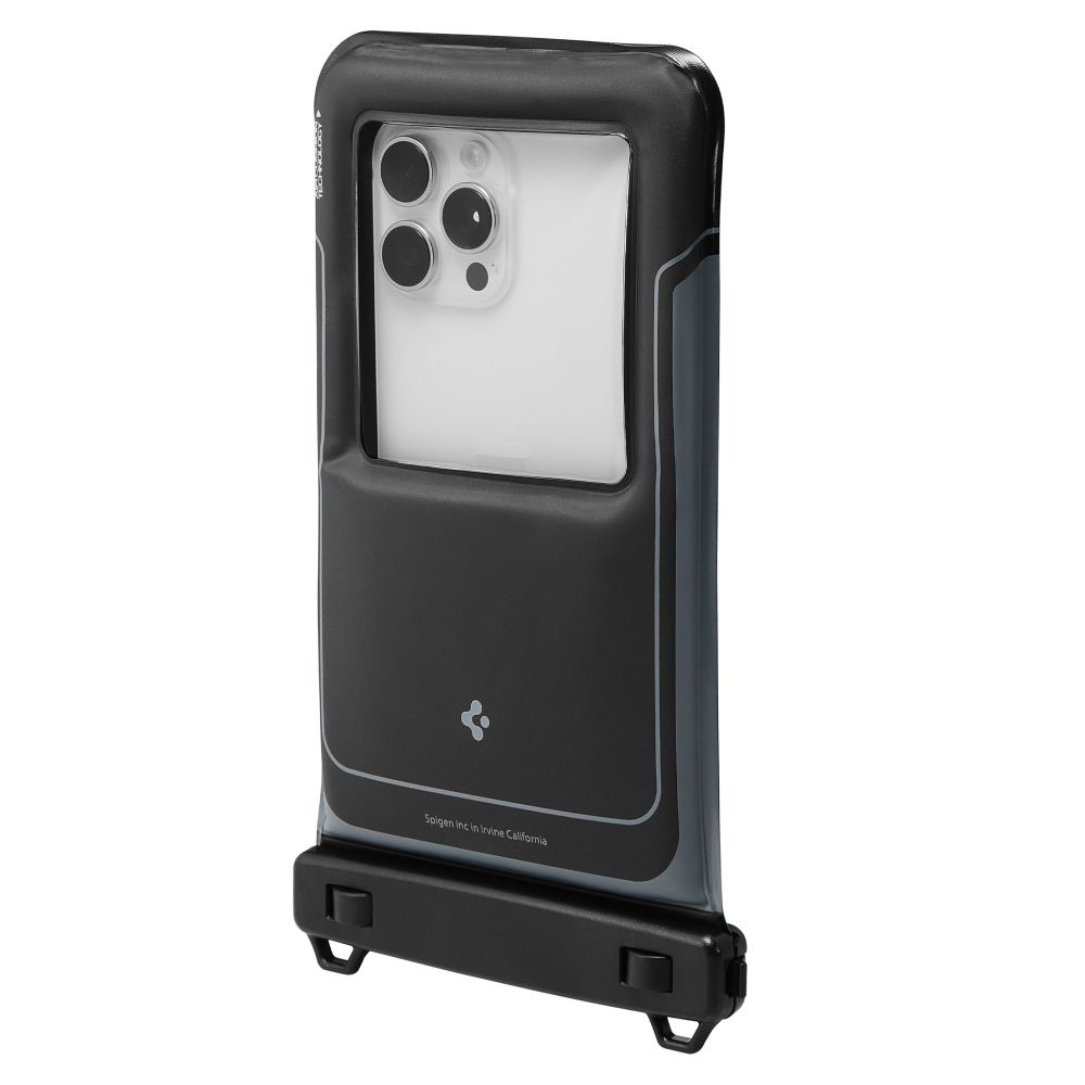  Univerzális vízálló Spigen A611P 2db lebegő tok matt fekete-4