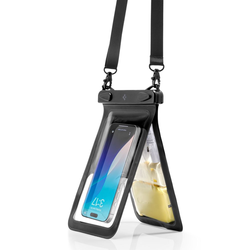  Spigen A603 Fekete Univerzális Vízálló Telefontok-11