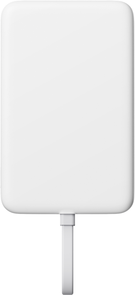 Xiaomi 33W Magnetic Power Bank 10000mAh (Integrated Cable) White / BHR9822GL-2