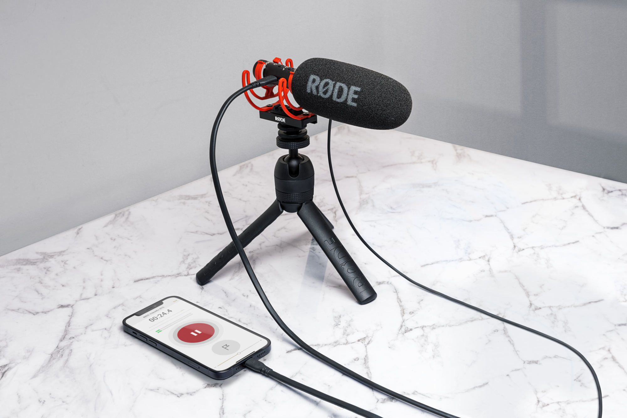 RØDE SC19-B  USB-C - Lightning átalakító kábel, 1.5m, kék-3