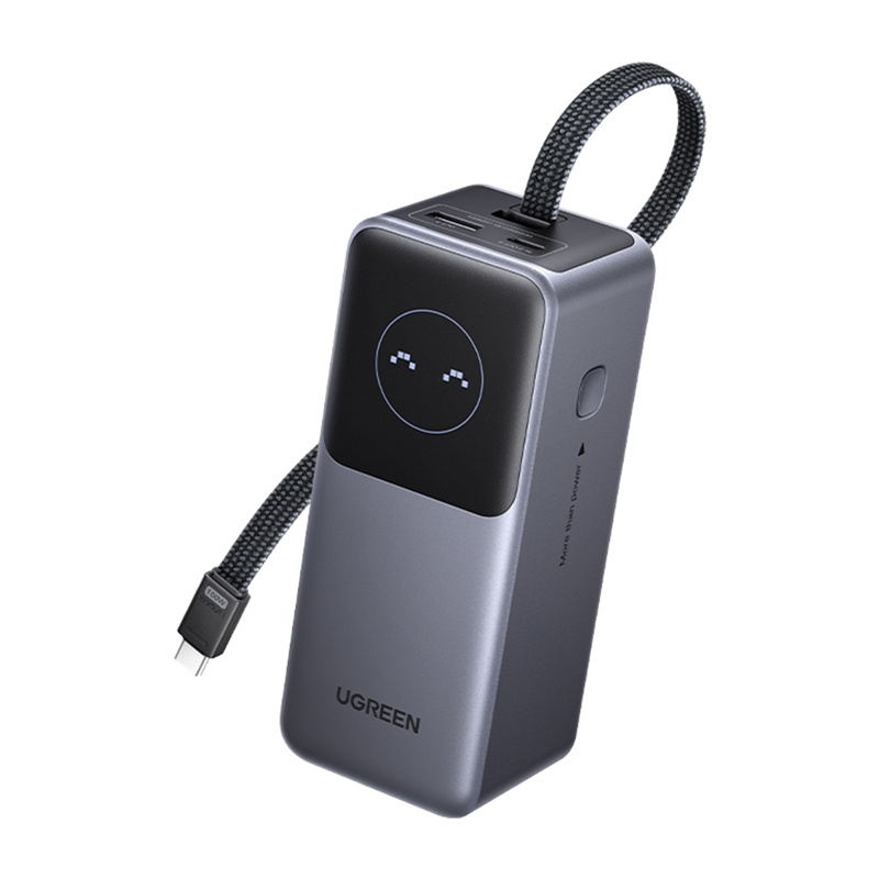 Powerbank 20000mAh Ugreen PB723, USB 2x USB-C, 130W (szürke)-1