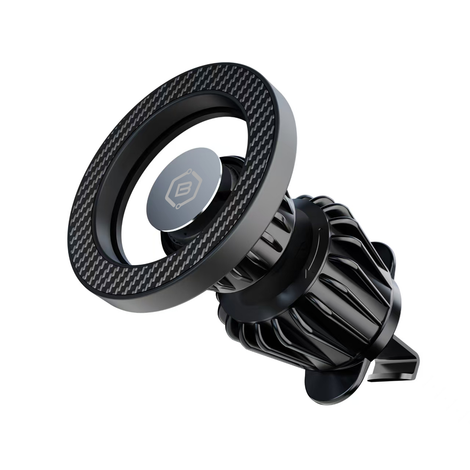 Blavec Autós tartó BH-16A Carbon mágneses Magsafe szellőzőrácsra (BH16AC-MAVB) fekete-1