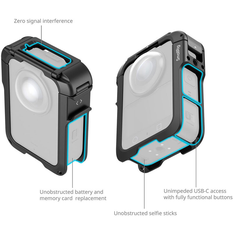 Smallrig 5704 Cage for DJI Osmo 360-1