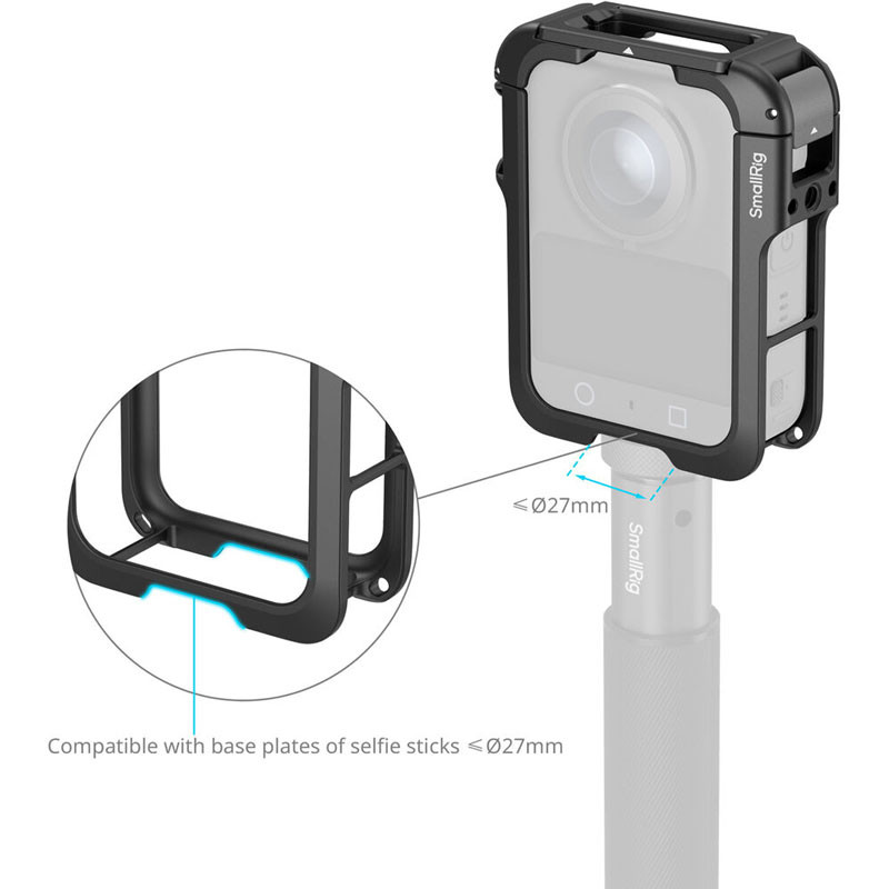 Smallrig 5704 Cage for DJI Osmo 360-3