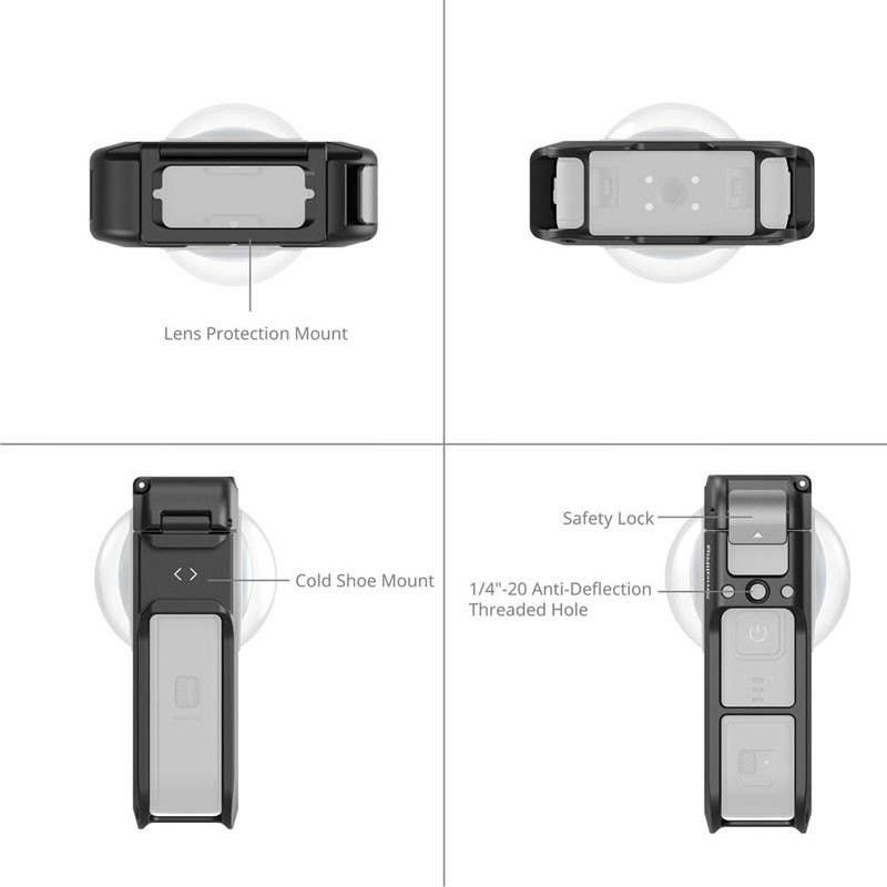 Smallrig 5704 Cage for DJI Osmo 360-4