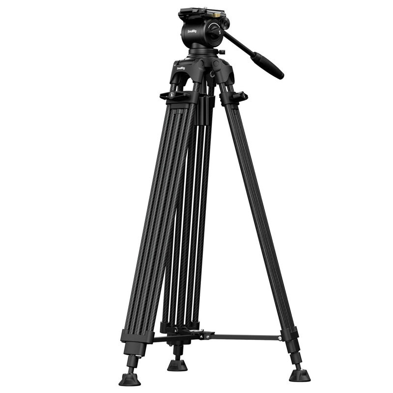 Smallrig 5443 FSD14 Freespeed Heavy-Duty Carbon Fiber Tripod-0