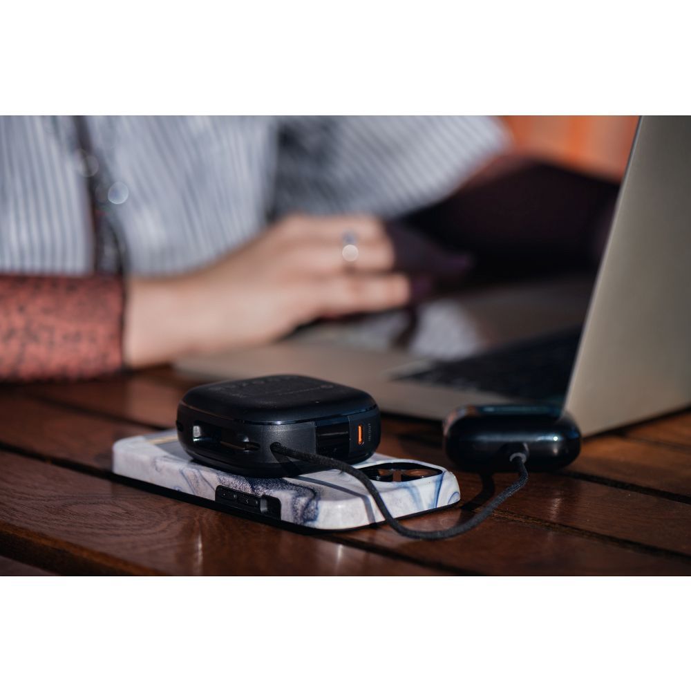 FORCELL F-ENERGY F10K5 powerbank kompatibilis MagSafe PD3.1 QC3.0 3A 22,5W 10000 mAh fekete-11