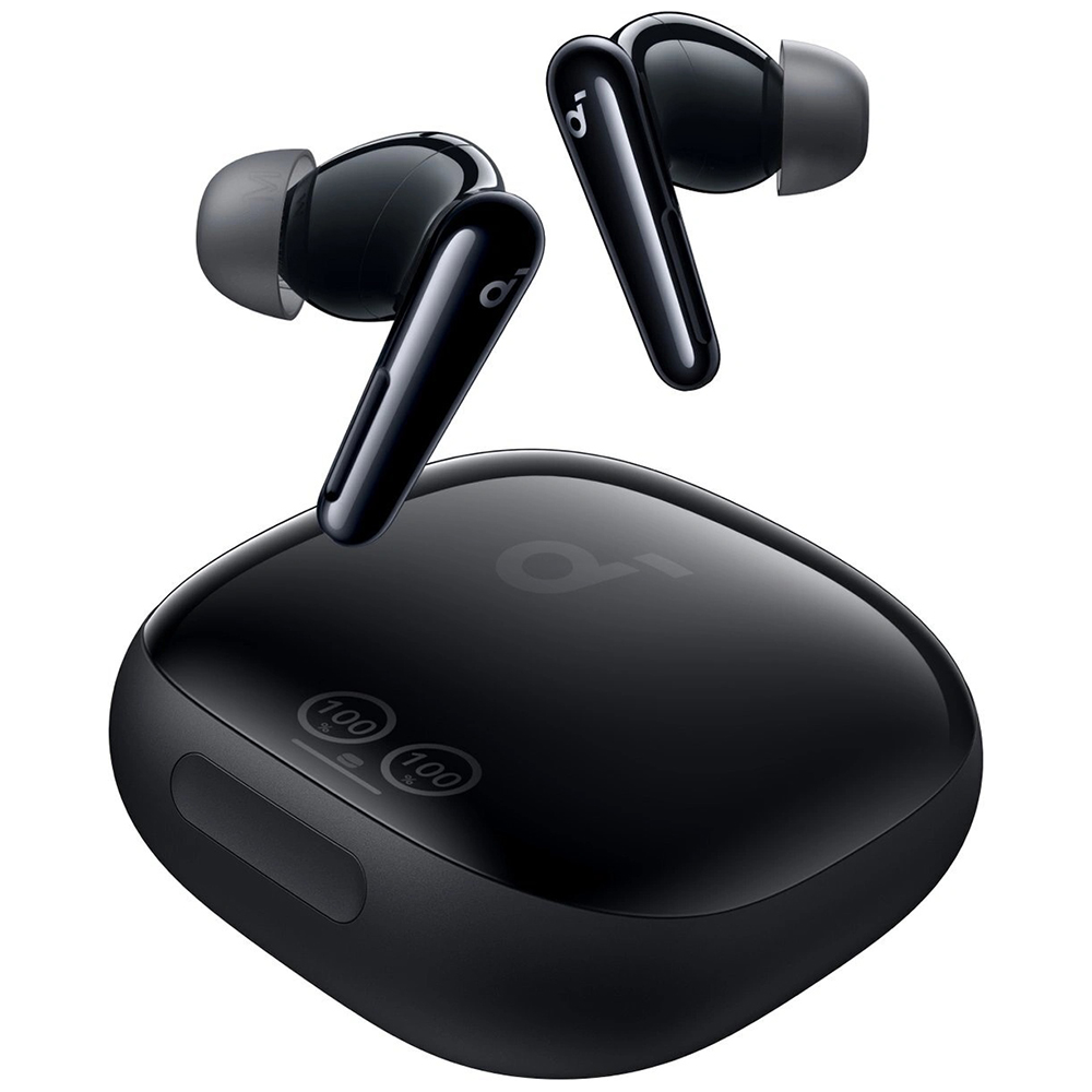 Wireless Earbuds SoundCore Liberty 4 Pro NC (A3954GF1) - Bluetooth 5.3, ANC, Hi-Res Hang, LDAC, TWS - Fényes Fekete Anker-1