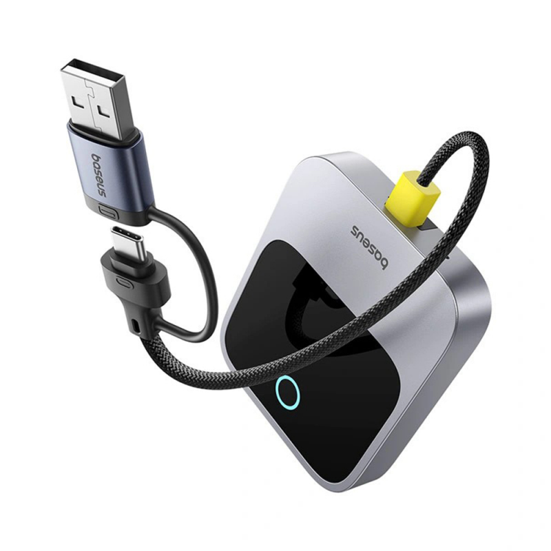 Baseus PrimeTrip CarPlay Adapter, Szürke-2