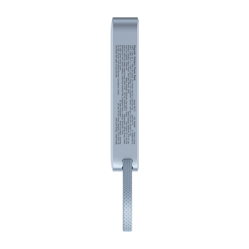 Ugreen MagFlow PB773 Magsafe powerbank 10000mAh, Qi2 25W (Szürke)-10