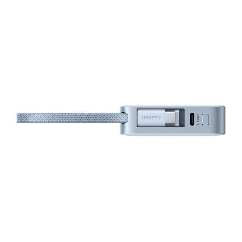 Ugreen MagFlow PB773 Magsafe powerbank 10000mAh, Qi2 25W (Szürke)-9