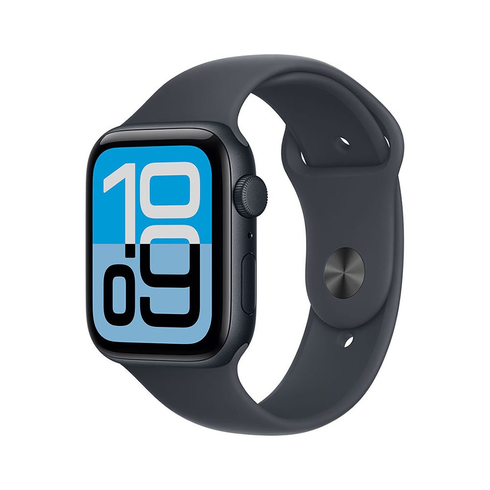 Apple Watch SE 3 GPS 40mm Éjféli Alumínium Tok Éjféli Sport Szíjjal - S/M-0