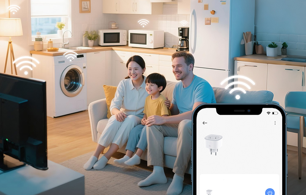 Xiaomi Gosund EP8-M 16A WiFi intelligens konnektor-6