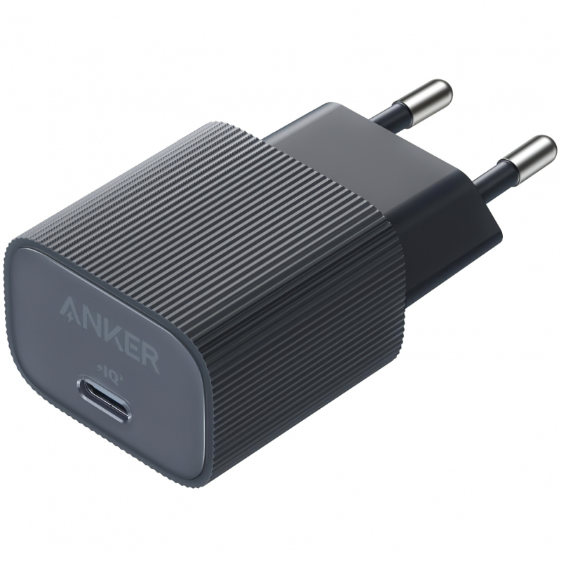 Anker 511 Nano 4 hálózati töltő, 30W, 3A, 1 x USB-C, Fekete A2337G11-0