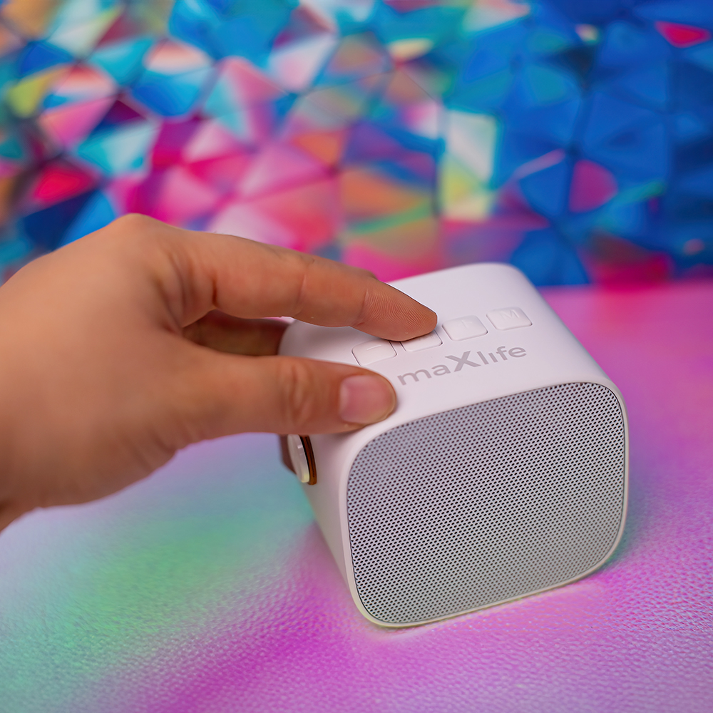 Maxlife karaoke Bluetooth hangszóró MXKS-100 fehér-1