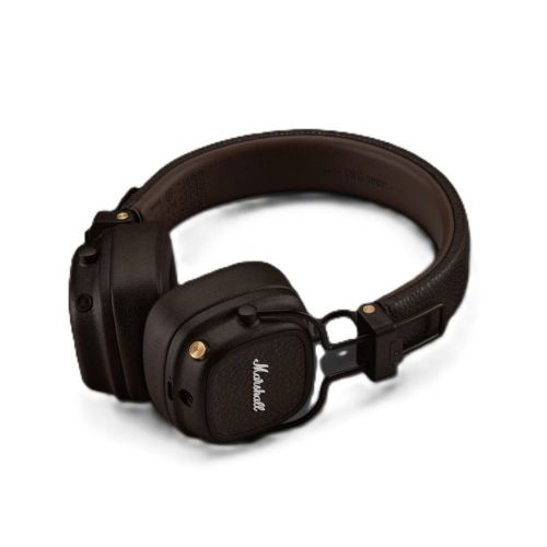 Marshall Major V Bluetooth vezeték nélküli fülre illeszkedő fejhallgató barna-1
