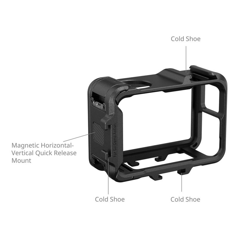 Smallrig 5135 Cage for DJI Osmo Action 5 Pro, 4 & 3-1
