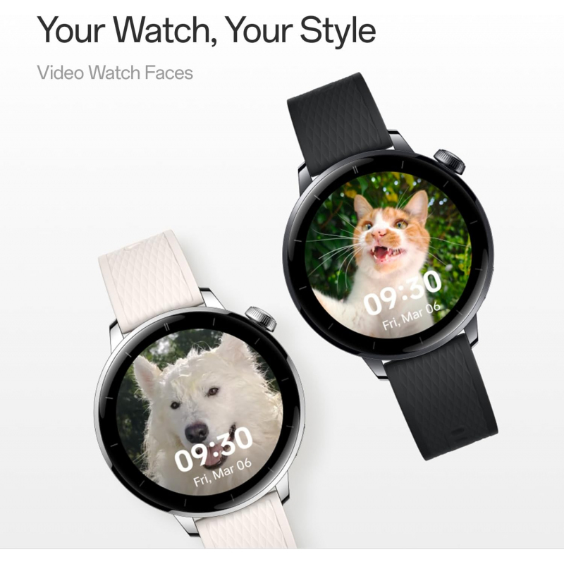 OnePlus Watch 3, 43mm, Ezüst Acél-3