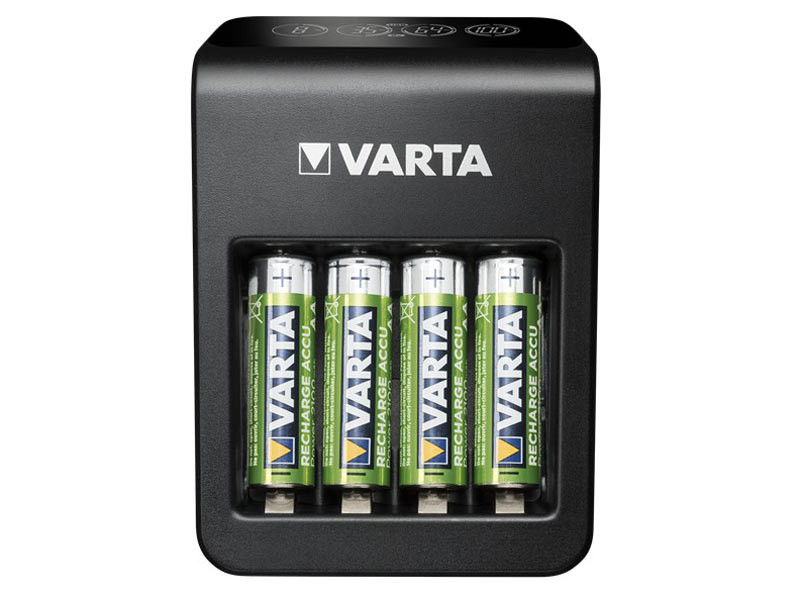 Varta 57687 LCD Plug Charger + 4x2100 mAh akku-0