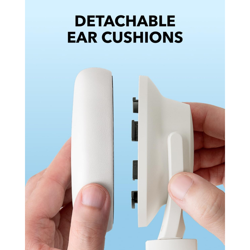 Bluetooth fejlhallgató MultiPoint Anker Q11i, Fehér A3005G21-4