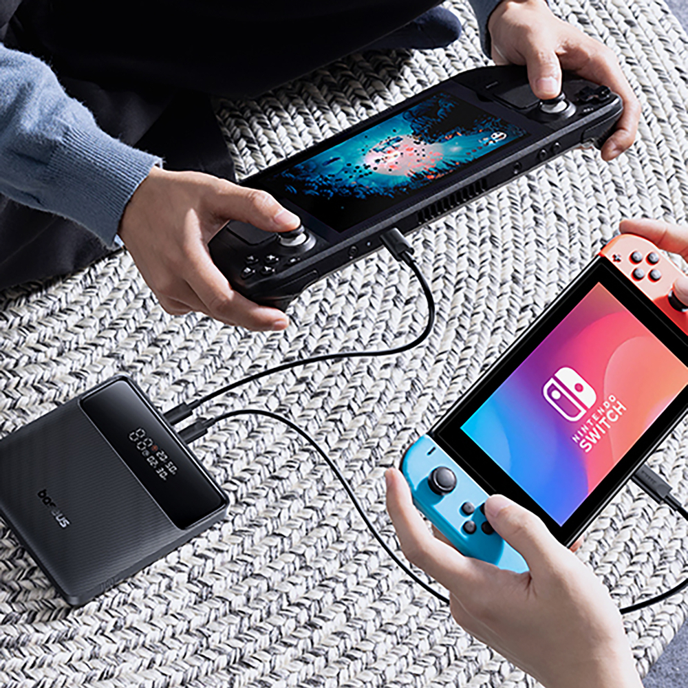 Baseus Blade H1 20000mAh 100W Powerbank kijelzővel - Fekete-20