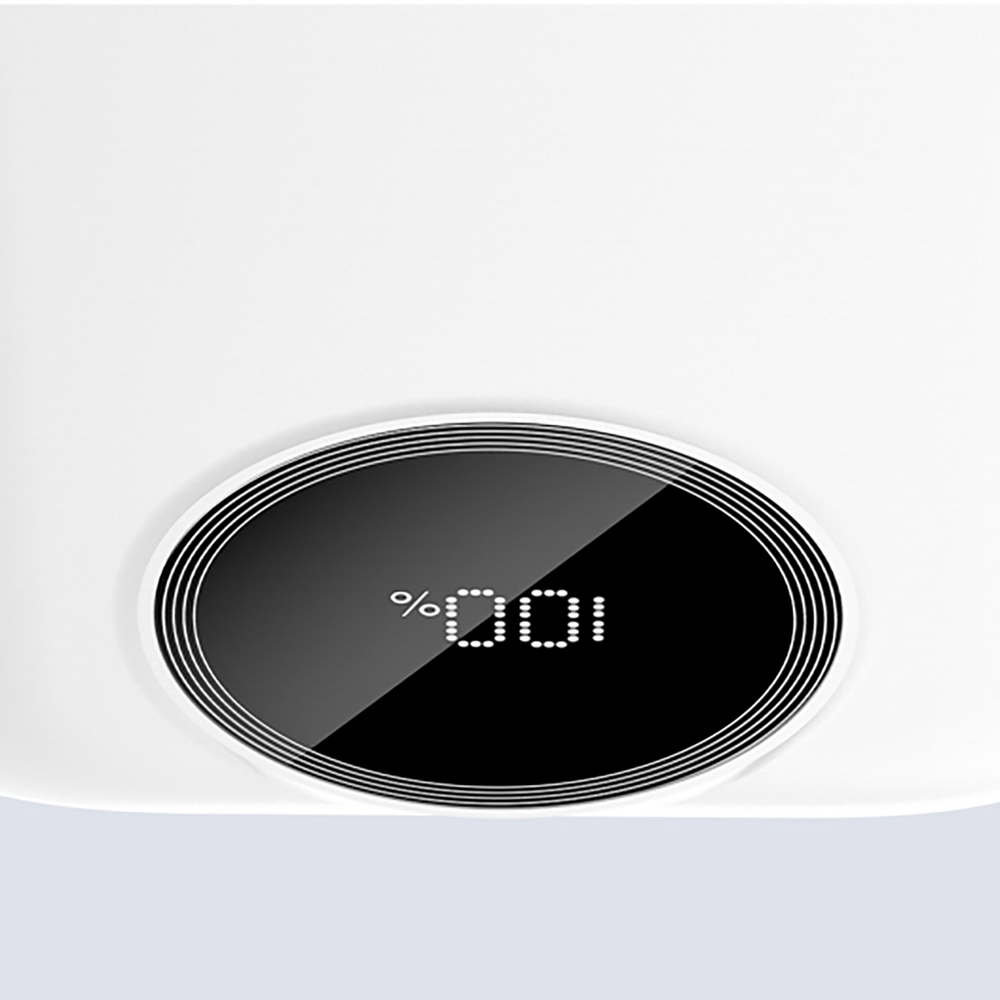 Dudao K13 10000mAh Powerbank beépített kábelekkel - Fehér-2